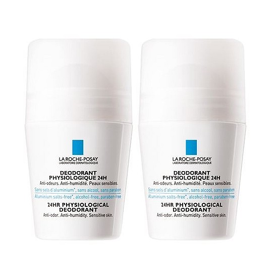 La Roche Posay physiologique D&eacute;odorant Duo Roll-on 2 x 50ml