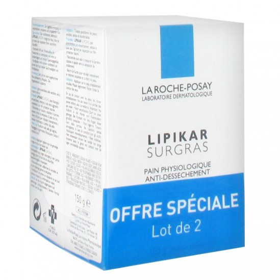 La Roche Posay Lipikar Pain Surgras DUO 150G