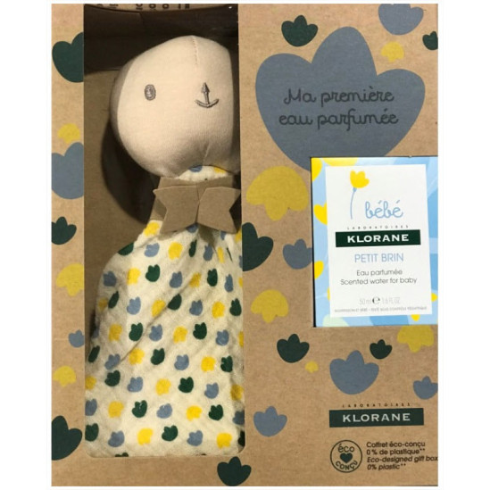 Klorane Coffret Lapin Blanc et L'eau de B&eacute;b&eacute; 50ml